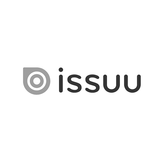 A logo of Issuu Digital Publishing